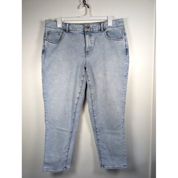Talbots Women's Jeans Size 16W Everyday Relaxed Mid Rise Stretch Denim Casual - Picture 1 of 7